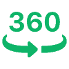 Continuous growth icon